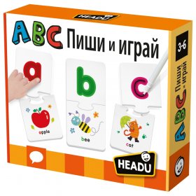 Образователен пъзел, Headu, ABC пиши и играй
