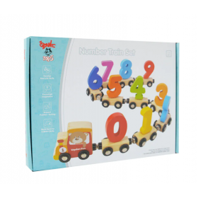 Wooden - Дървено Влакче с Цифри TL533020