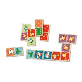 Fisher Price, Дървено домино с две лица, Животни