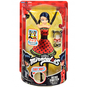 Miraculous - Калинката и Котарака Кукла Калинка с Геройско Преобразяване 50414