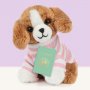 Studio Pets - Плюшено куче Бигъл, Били с куфарче, паспорт и стикери
