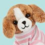 Studio Pets - Плюшено куче Бигъл, Били с куфарче, паспорт и стикери
