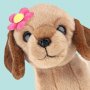 Studio Pets - Плюшено куче Дакел, Дейзи с цвете