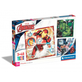 Clementoni - Пъзел The Avengers 25315 3х48ч.
