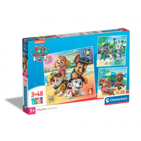 Clementoni - Пъзел Paw Patrol 25301 3х48ч.