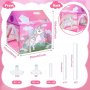 Детска палатка за игра за оцветяване Raya Toys Еднорог, 104 см